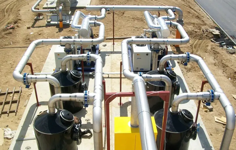 Biogas cleaning